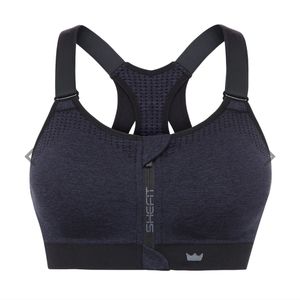 SheFit Low Impact Adjustable Sports Bra in Indigo